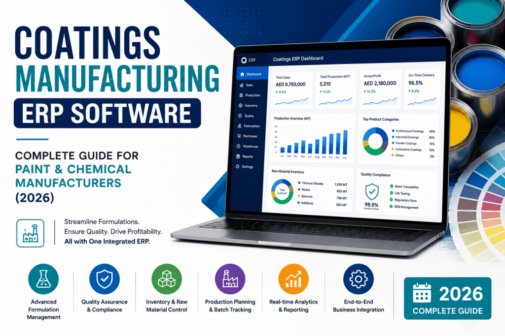 Coatings Manufacturing ERP