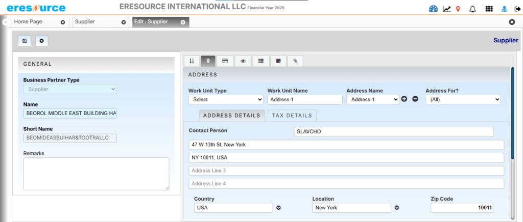 Procurement & Supplier Management