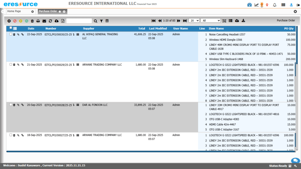 Purchase Order Management 1