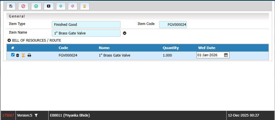 Engineering Change Request (ECR) & Engineering Change Note (ECN)