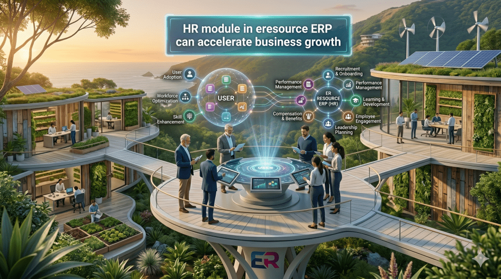 HR module in eresource ERP can accelerate business growth
