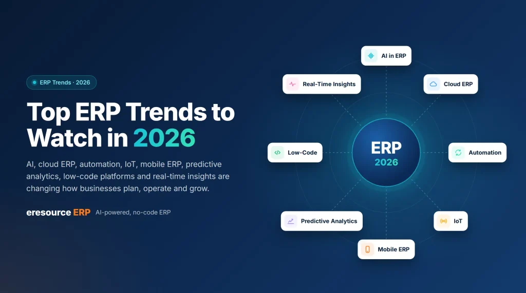 ERP Trends 2026: Latest Enterprise Resource Planning Trends