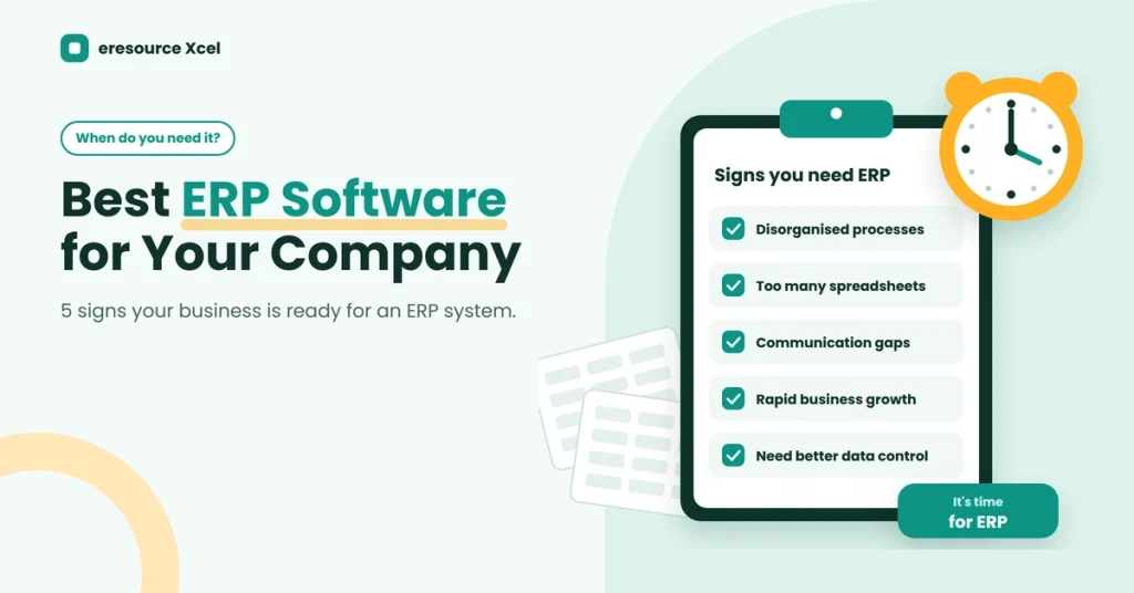 Best ERP Software for Your Company: When Do You Need It?