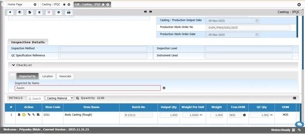 Quality Control & Assurance