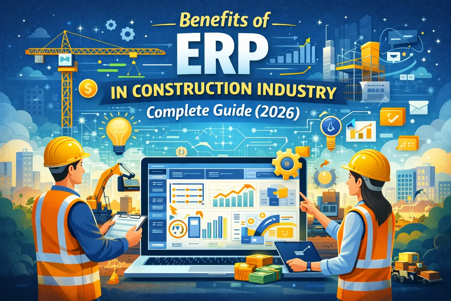 ERP in construction management explained