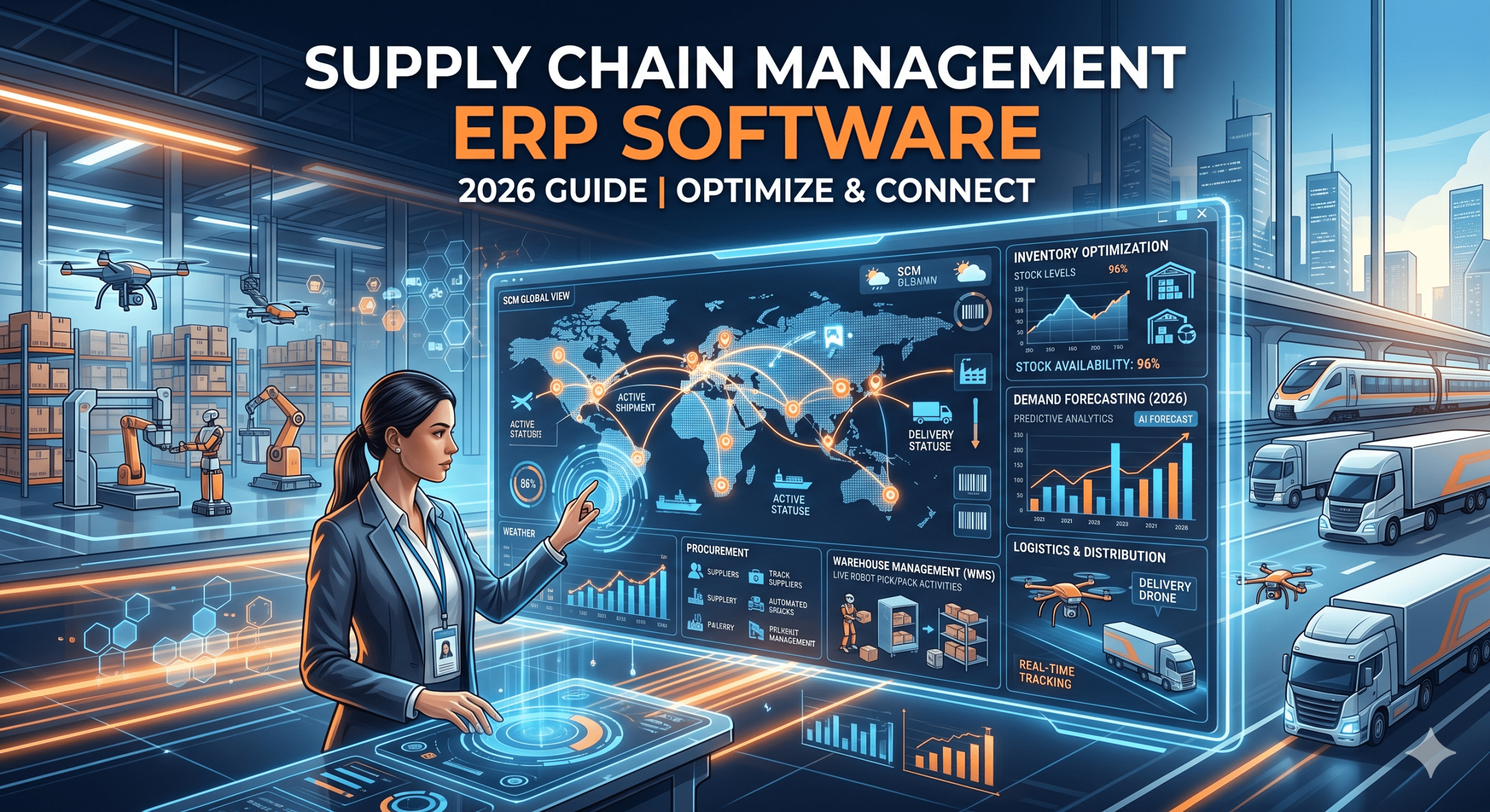 Supply Chain Management ERP Software (2026 Guide) | Features