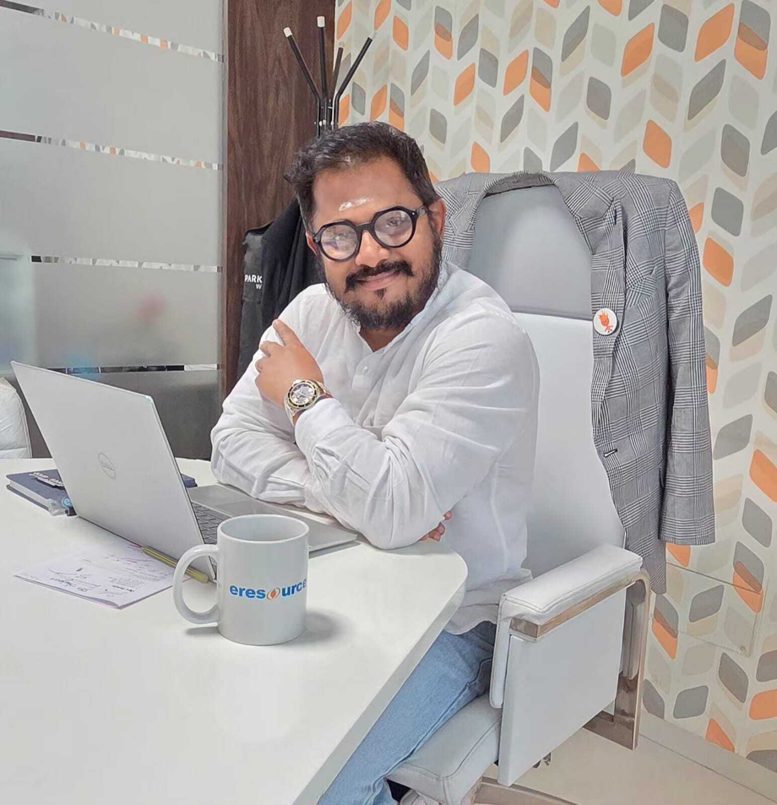 Sudheer Soman Nair, Founder and CEO of eresource ERP