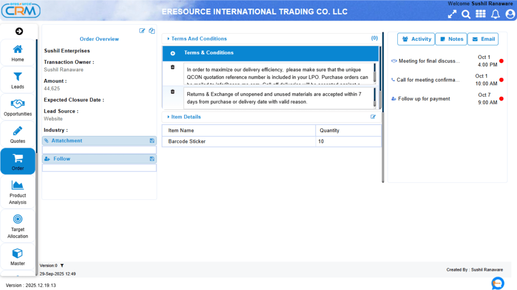 Sales Management 1