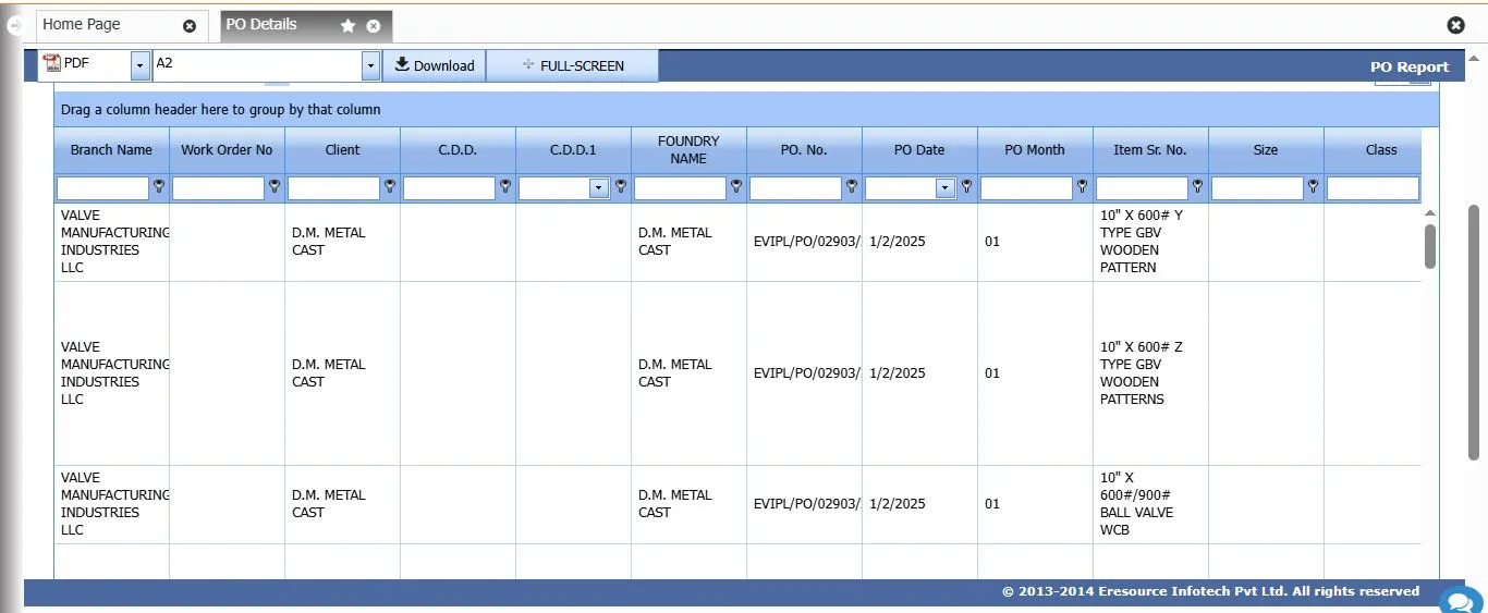 Purchase Order Management